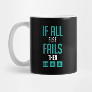 If all else fails then CLRT ALT DEL Mug